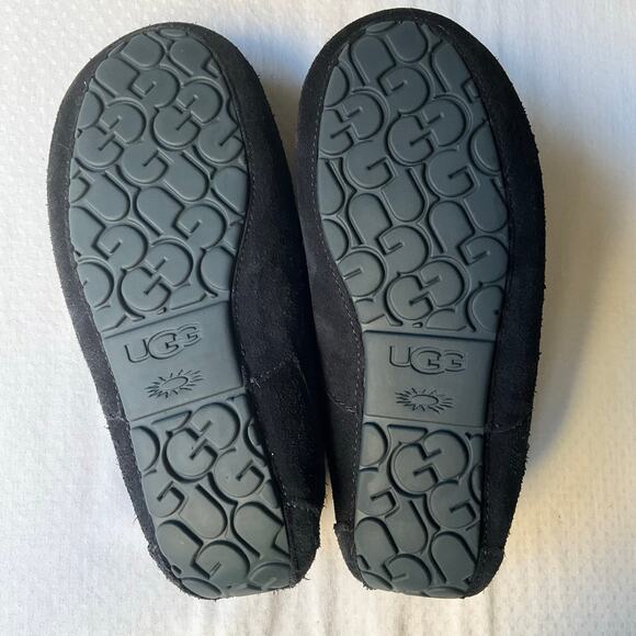 UGG Men’s Ascot Slipper size 9 US, Navy Blue, Fur Lining main image 8